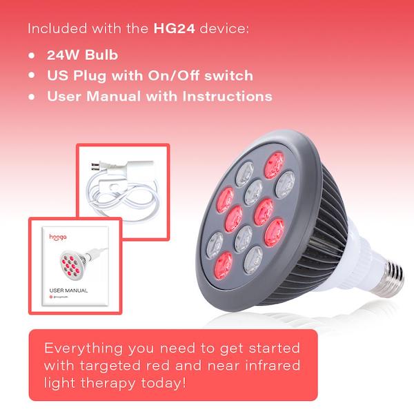 Load image into Gallery viewer, Hooga HG24 Red Light Therapy Device
